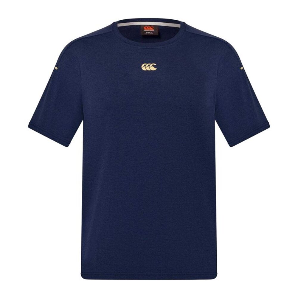 Canterbury Mens Everest Dart Tech T-Shirt / Navy